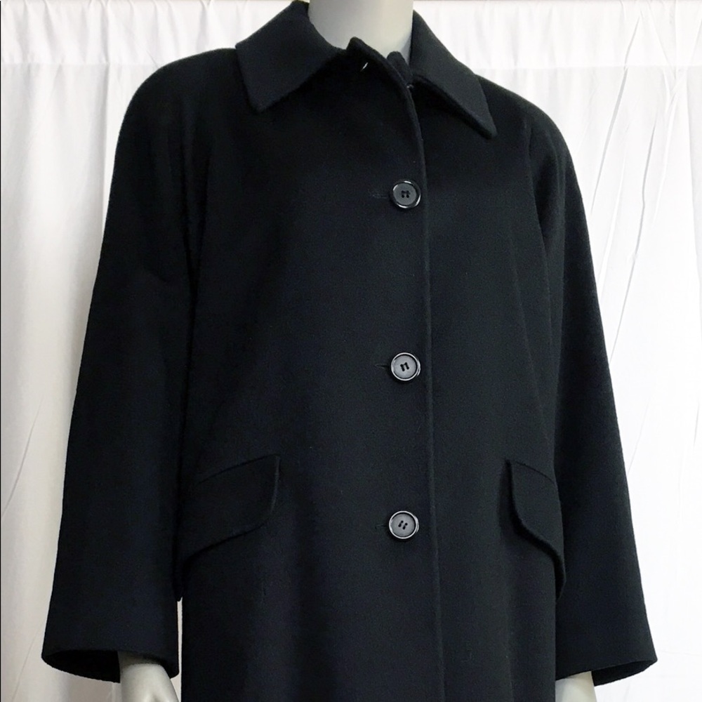 Women’s Cashmere Balmacaan Coat USA 6 NWOT